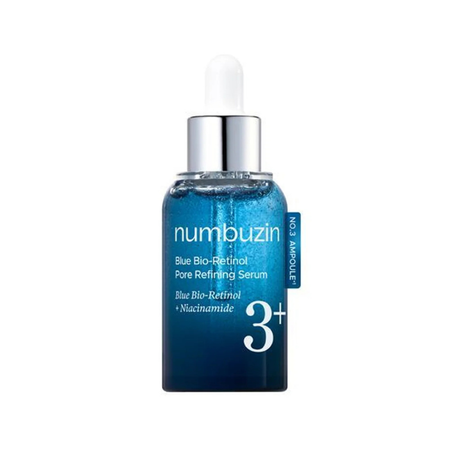 Sérum Numbuzin bleu au rétinol et niacinamide