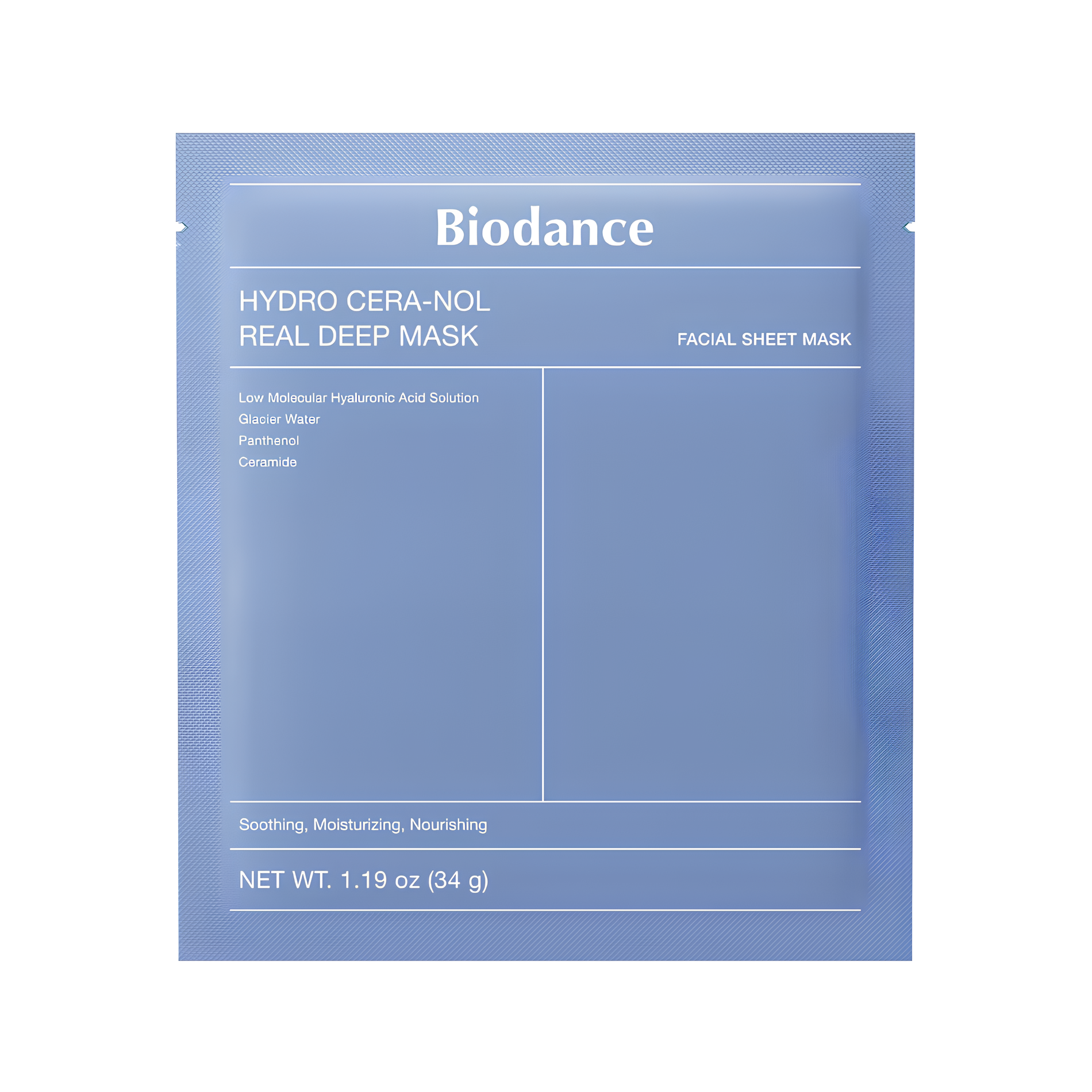 Masque Biodance bleu céranol