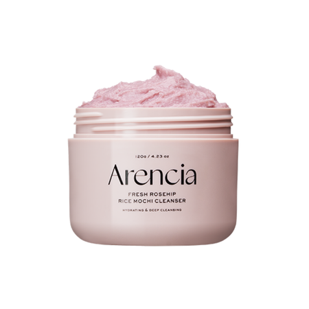 Nettoyant et exfoliant doux à l’extrait de roseship Arencia