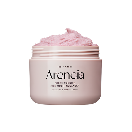 Nettoyant et exfoliant doux à l’extrait de roseship Arencia