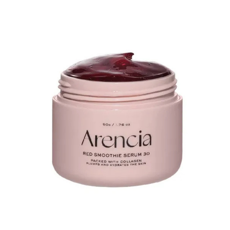 Masque sérum de nuit hydratant au collagène rouge Arencia