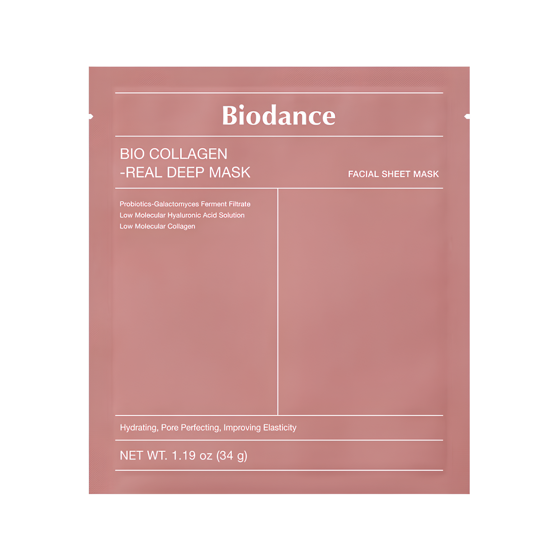 Masque Biodance rose au collagene