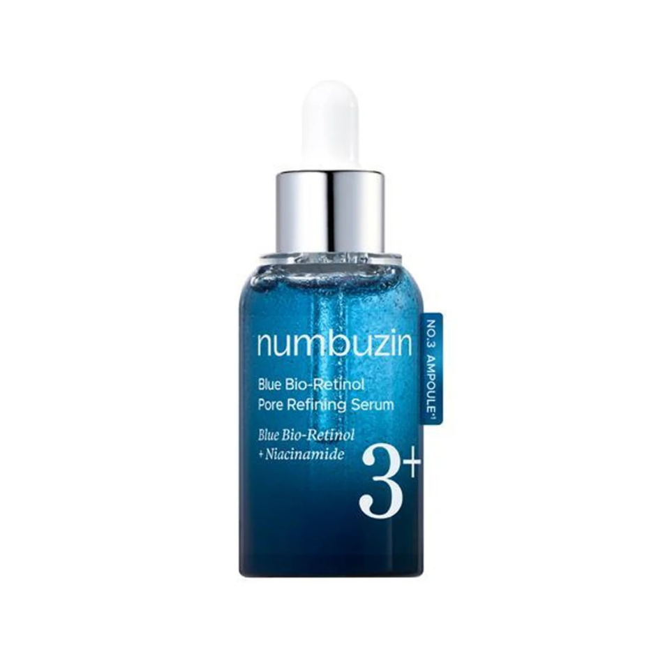 Sérum Numbuzin bleu au rétinol et niacinamide