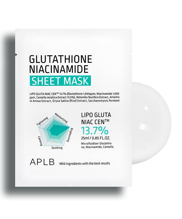 APLB - Glutathione Niacinamide Sheet Mask