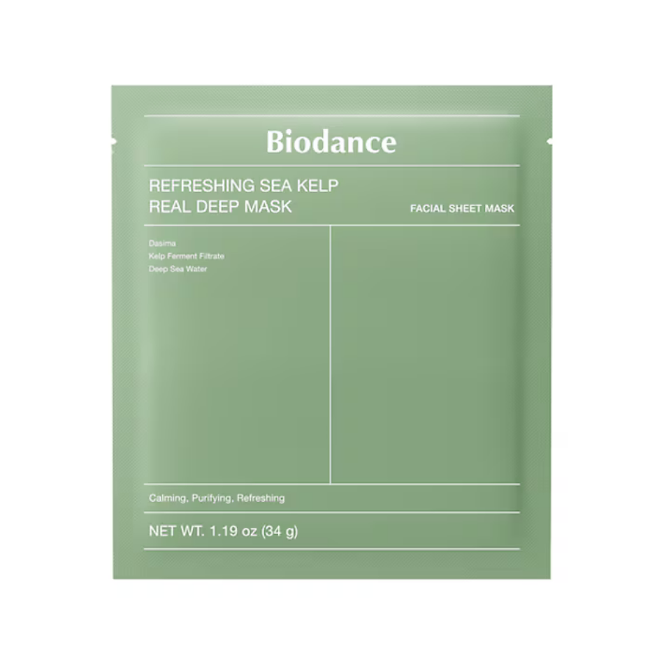 Masque Biodance vert aux algues