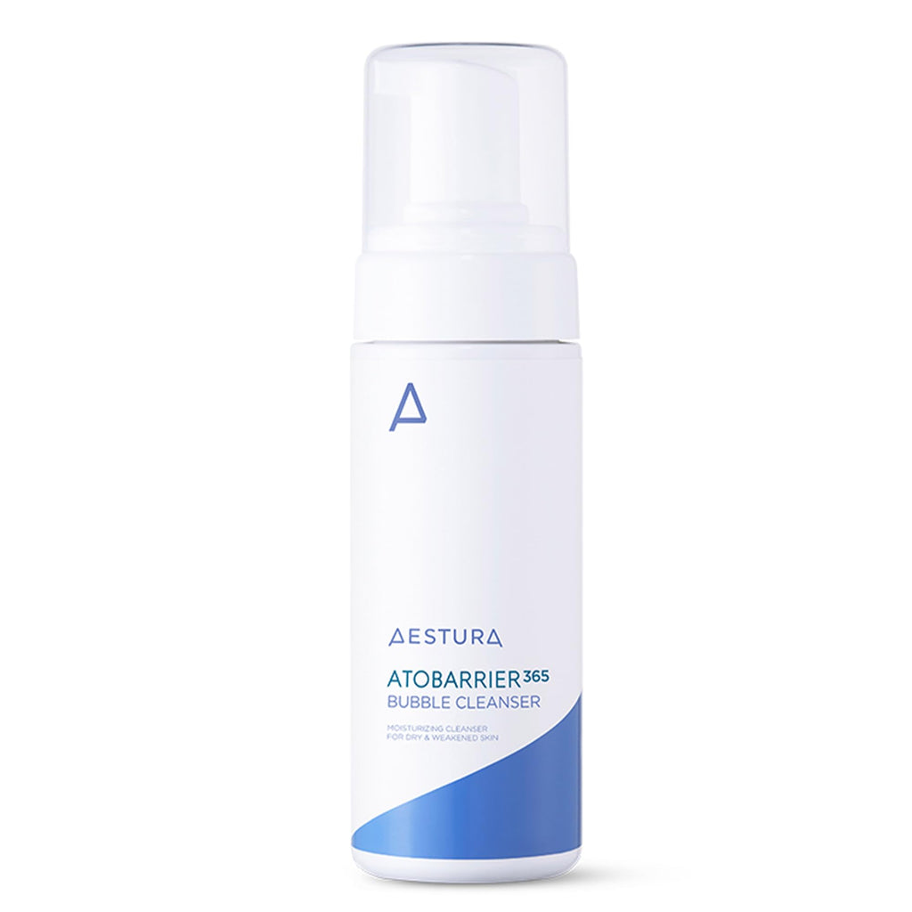 Mousse nettoyante Aestura pour peaux sèches et sensibles