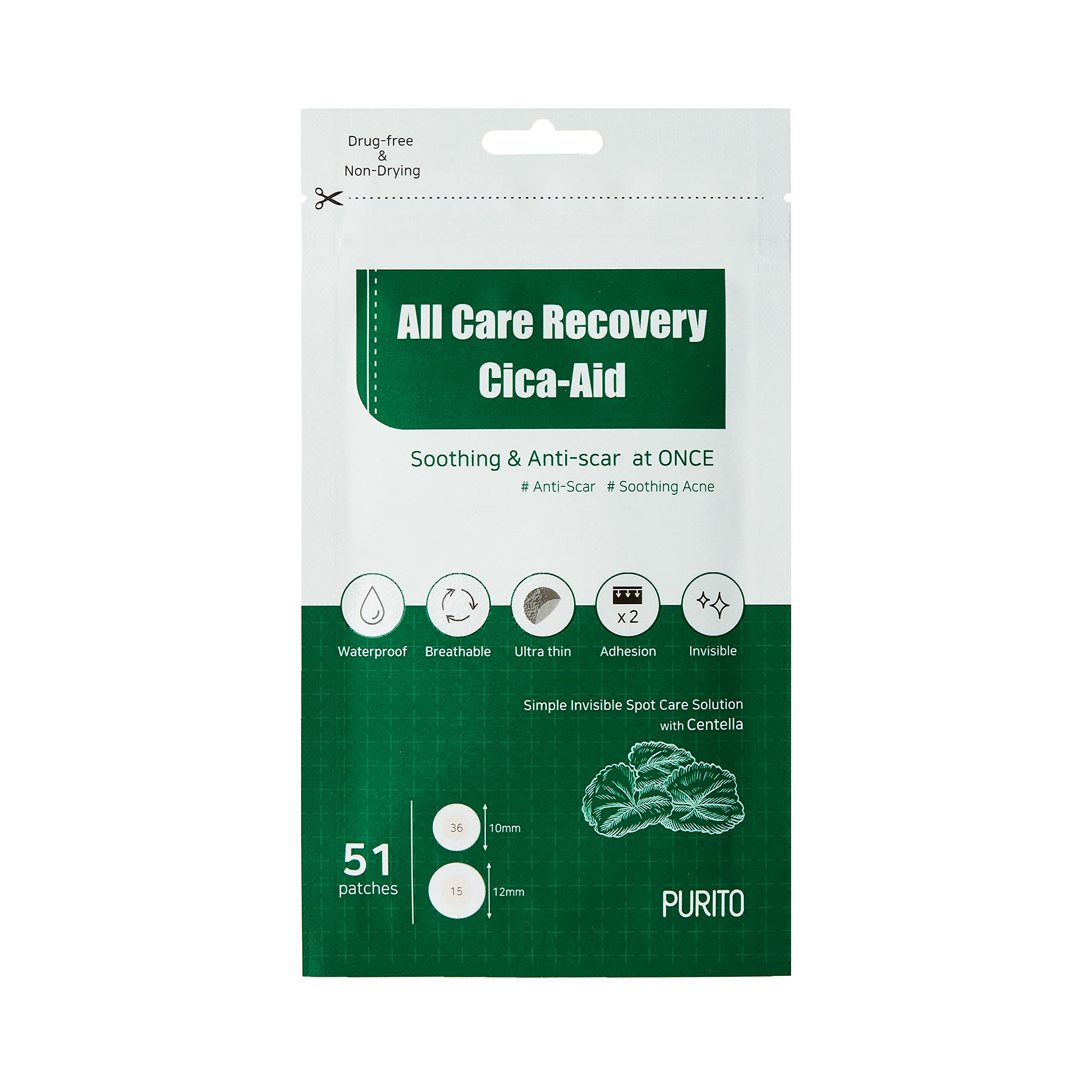 All Care Recovery Cica-Aid - PURITO