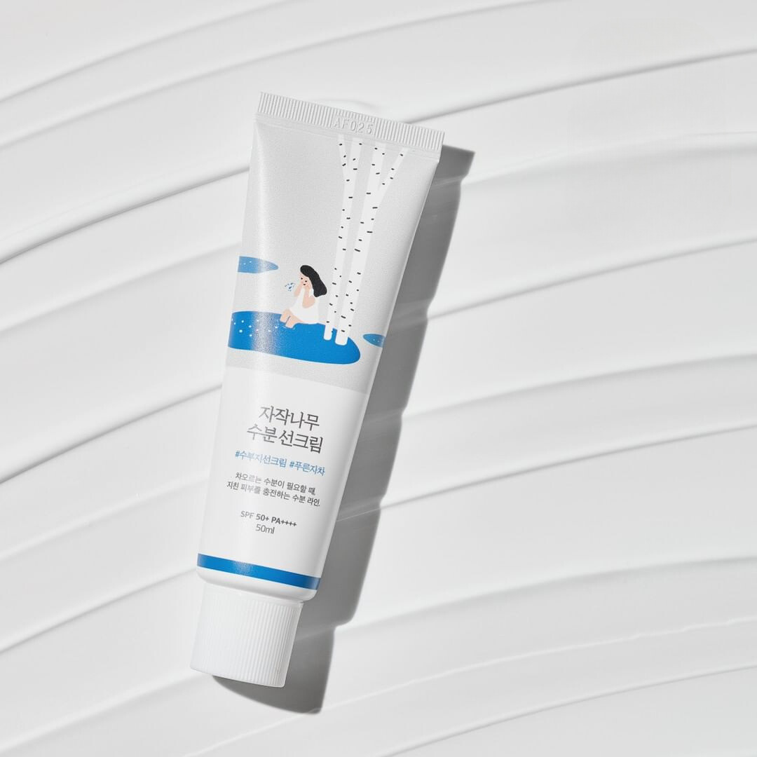 ROUND LAB - Crème solaire hydratante au jus de bouleau