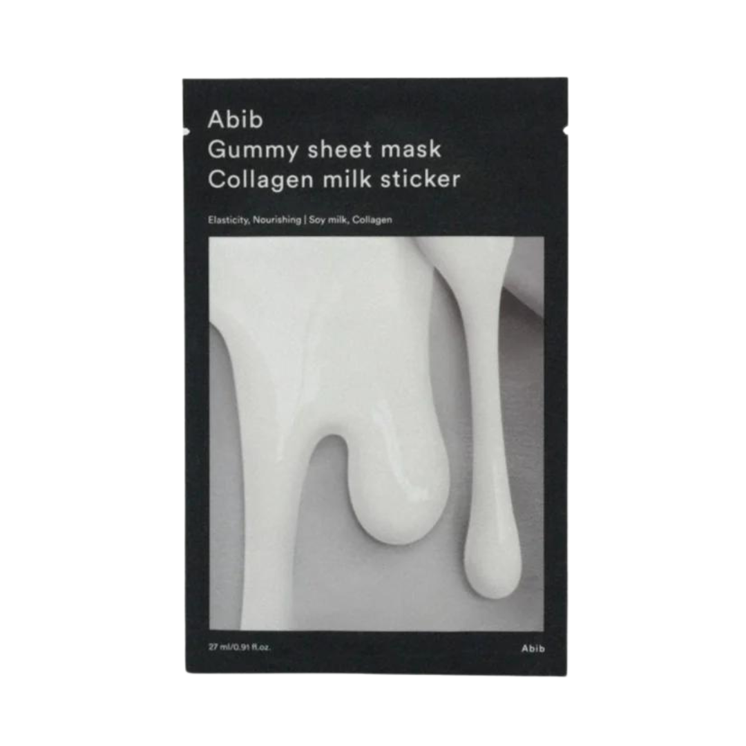 ABIB - Gummy Sheet Mask Collagen Milk Sticker