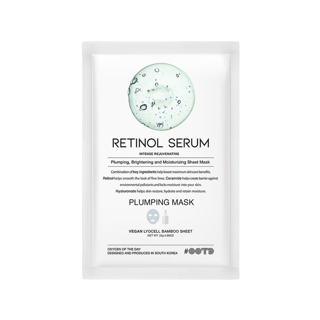 OOTD - Retinol Serum Plumping Mask