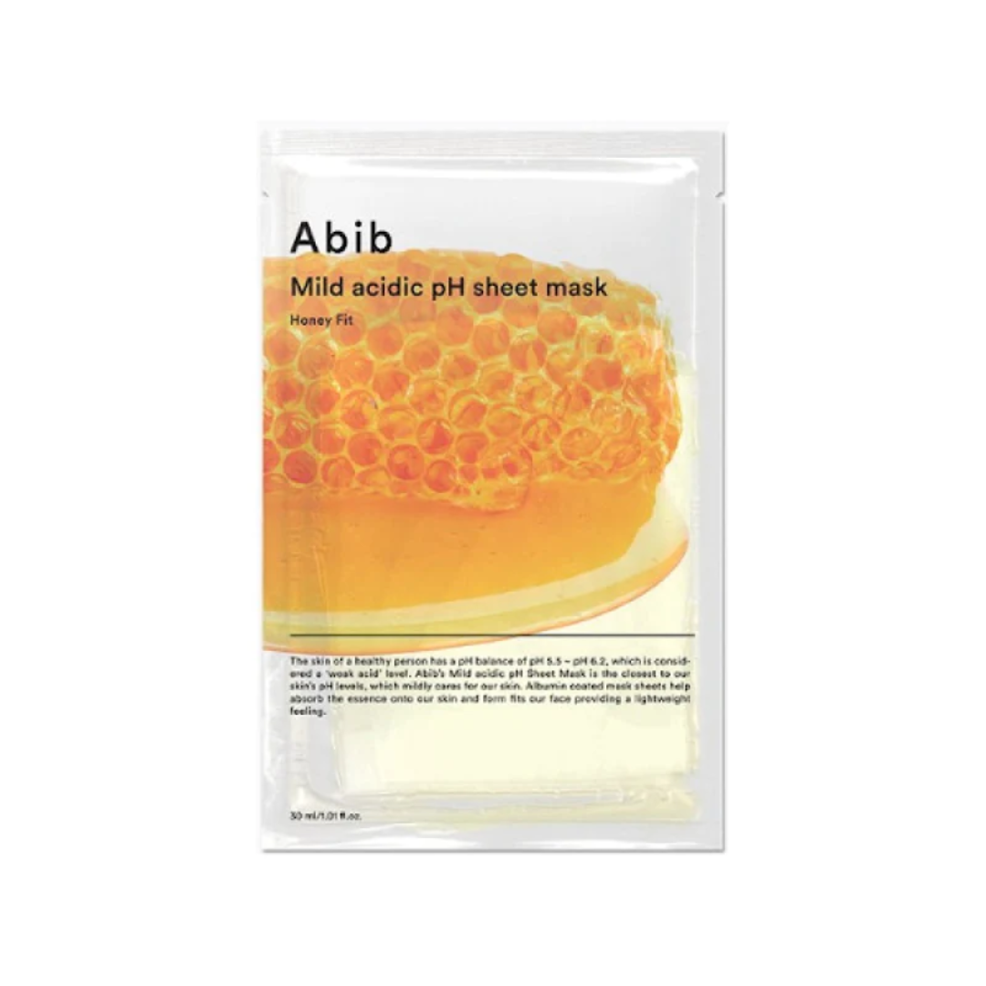 Mild Acidic pH Sheet Mask Set Honey Fit - ABIB
