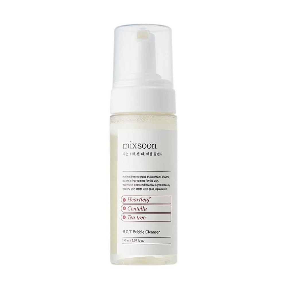 Mousse nettoyante visage Mixsoon H.C.T pour peaux  à imperfections